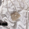Brand Hand-woven Pearl Bags Lady Beaded Shoulder Bag