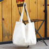 Large Size Canvas Handbag Simple Design Cotton Fabric